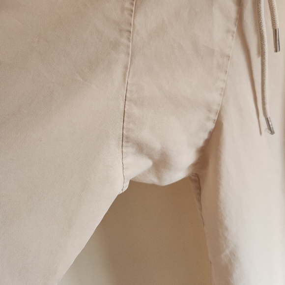 Free People Movement Mia Lounge Pant Lyocell Cream Wide-Leg Pant Medium - Picture 7 of 14